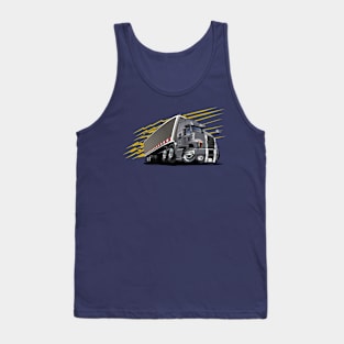 Cartoon truck Tank Top